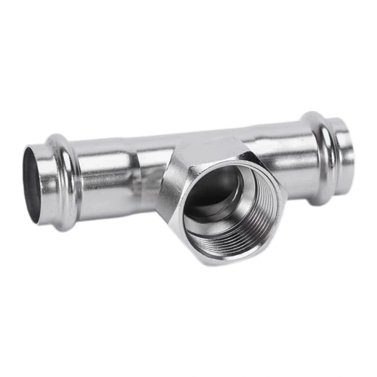 ডবল-প্রেস মহিলা থ্রেডেড টি